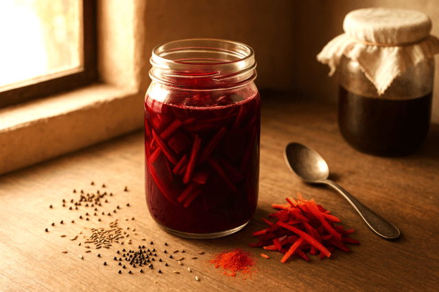 How to make traditional Gajar Beetroot Kanji
